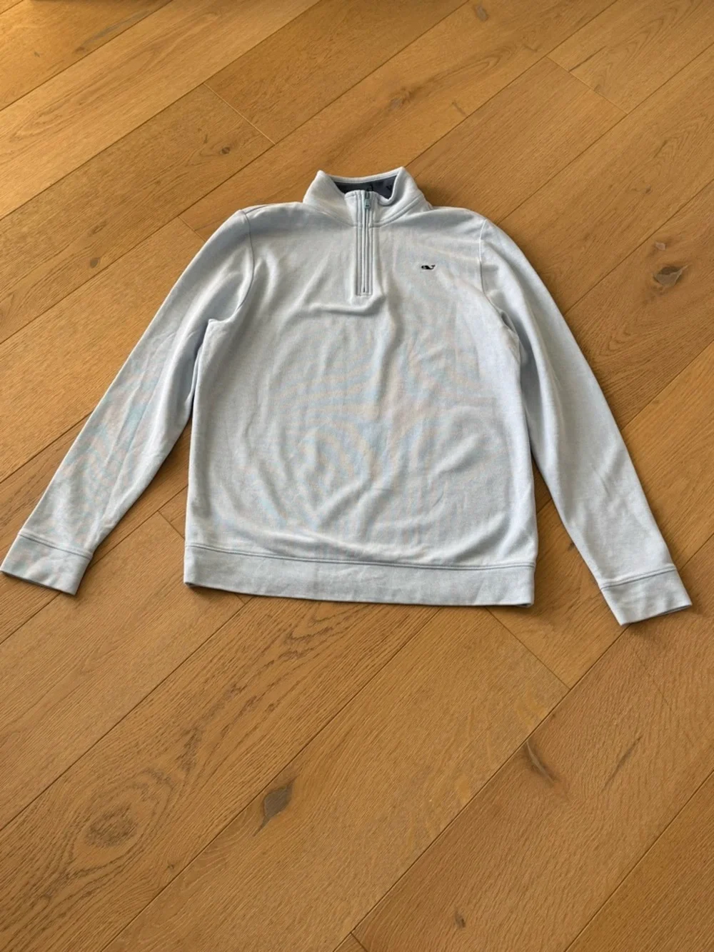 Vineyard Vines Boys Saltwater 1/4 Zip Blue Size XL